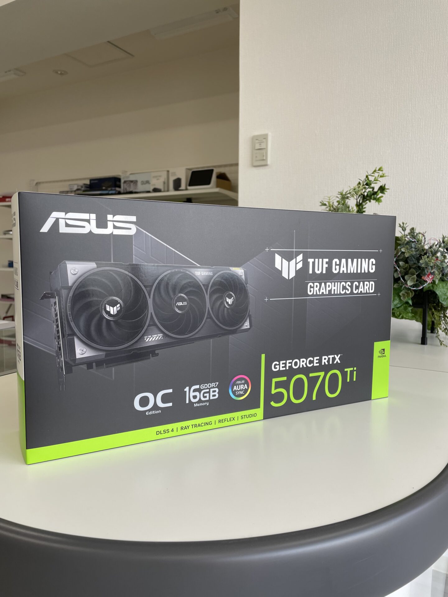 SOLD OUT】ASUS TUF Gaming GeForce RTX™ 5070 Ti 16GB GDDR7 OC